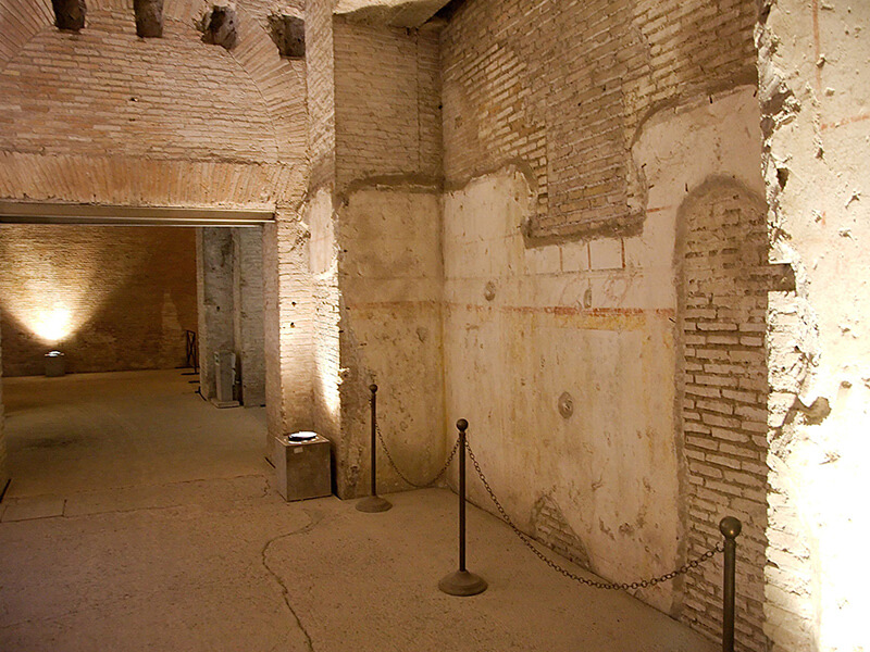 ドムス・アウレア（黄金宮殿）の内部写真